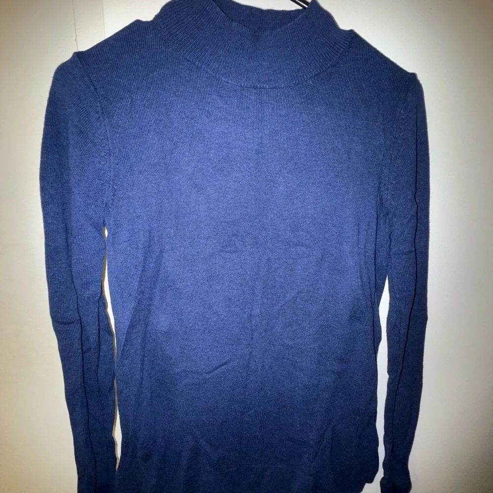 Old Navy Blue Cowl Neck Sweater